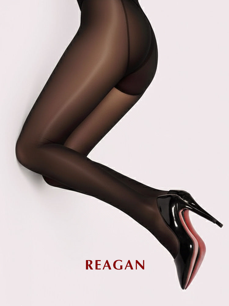 YW0701 Mirror-Shine 8D Pantyhose | Silky Sheer Leggings High Elastic High-Shine Tights