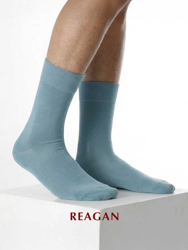 G221 マーセライズドコットン 240本針 メンズ ミッドカーフ フォーマルソックス 新郎・結婚式用