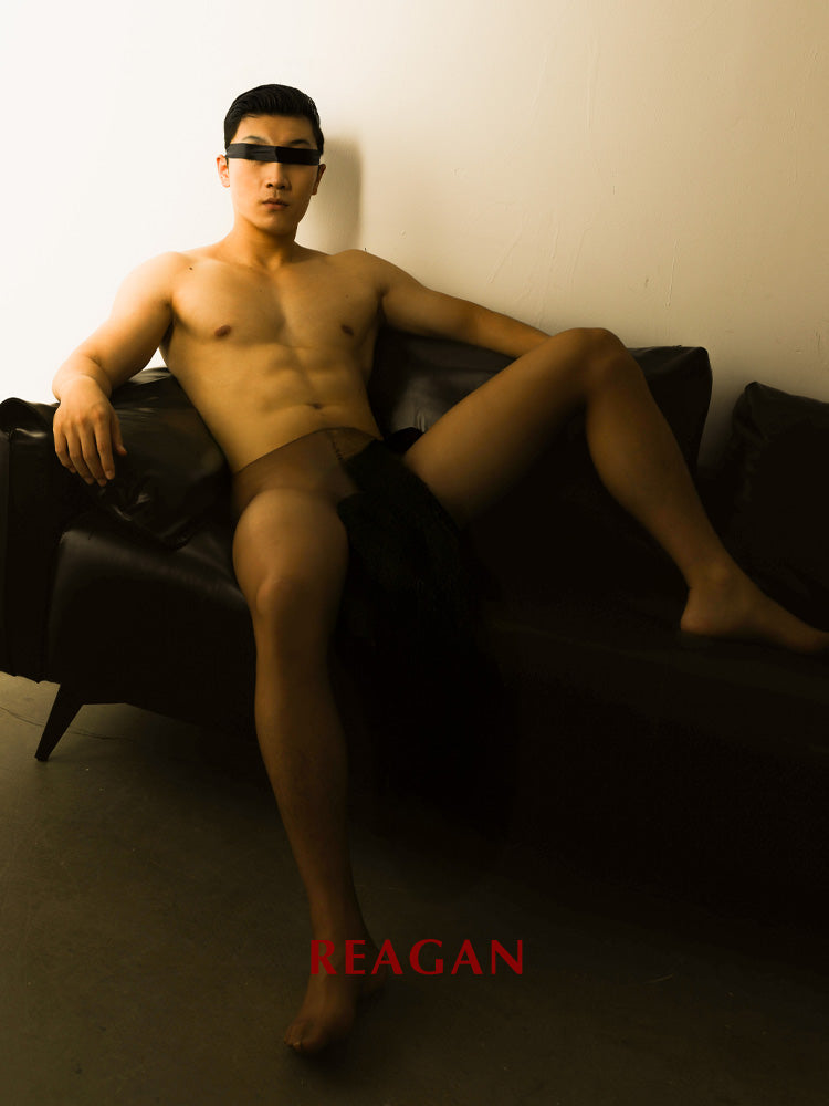 Collant ultra-fin 1 denier / collant transparent pour homme YM710