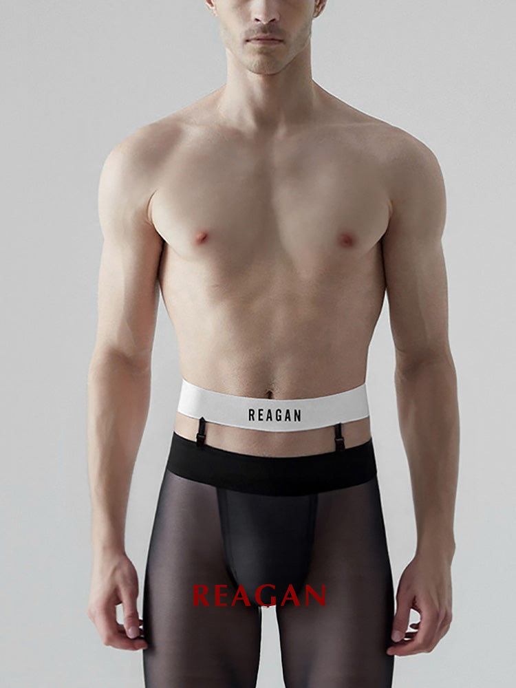Bretelles homme D150 pour collants | Jarretière intérieure sexy et élégante