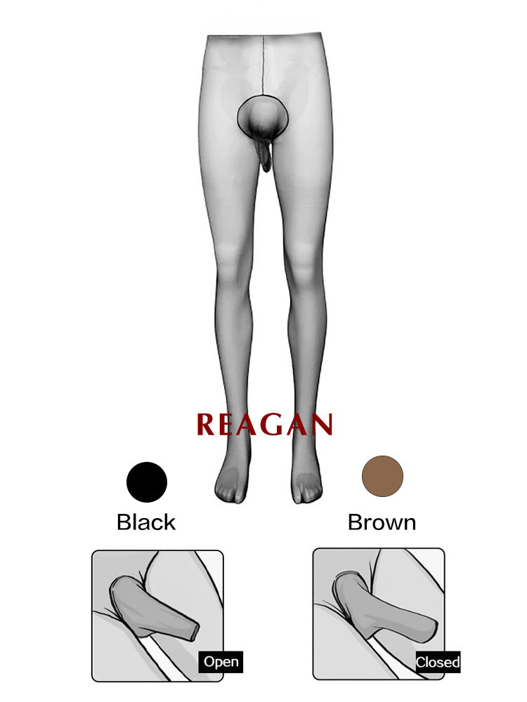 Collant ultra-fin 1 denier / collant transparent pour homme YM710